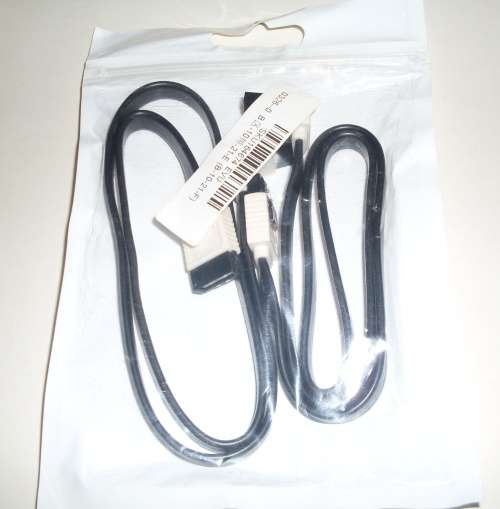 SATA 3.0 6Gpbs Black Cable with Clips 35cm Pack of 2