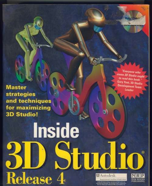 Inside 3D Studio Version 4 User Guide Book (1994)