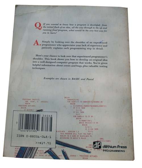How to Build a Program Book Basic/Pascal USA 1983