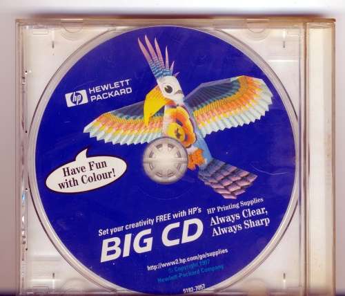 Hewlett Packard Big CD Graphics Software (1997)