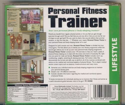 Infoware Personal Fitness Trainer CD (1998)