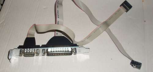 Serial 9-Pin Male and Serial 25-Pin Male Bracket (1999)