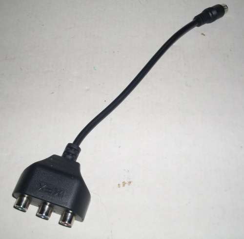 XFX 7-Pin S-Video to 3 RCA RGB TV Component HDTV Adapter PC