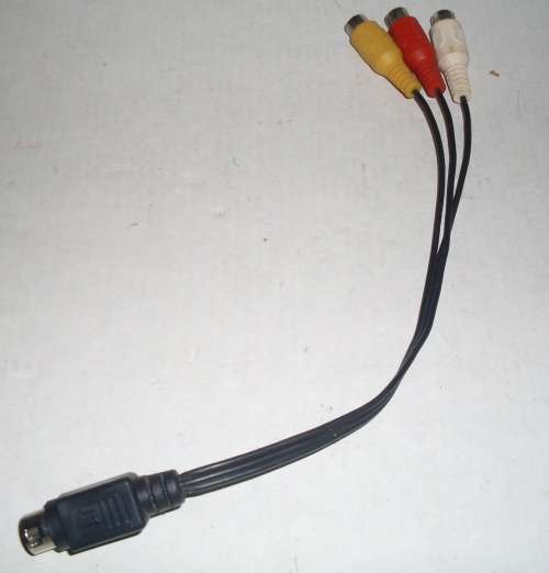 Video Card RCA Video and Audio Cable Female