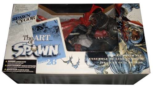 Spawn vs Cygor Series 26 Figurine Set
