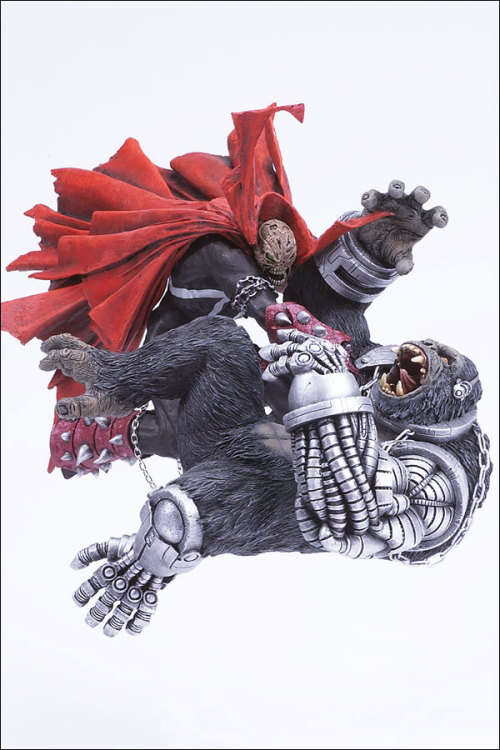 Spawn vs Cygor Series 26 Figurine Set