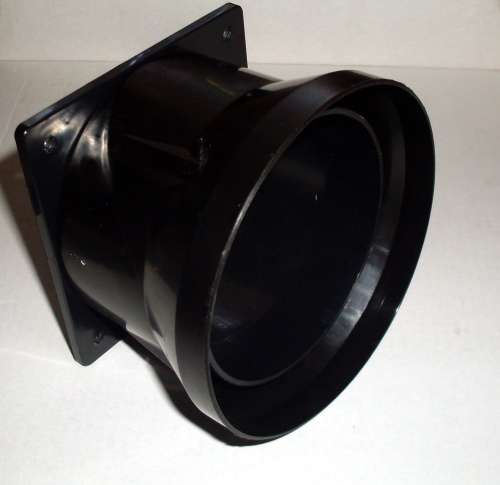 Chassis Airflow Duct 80mm Mount Adjustable