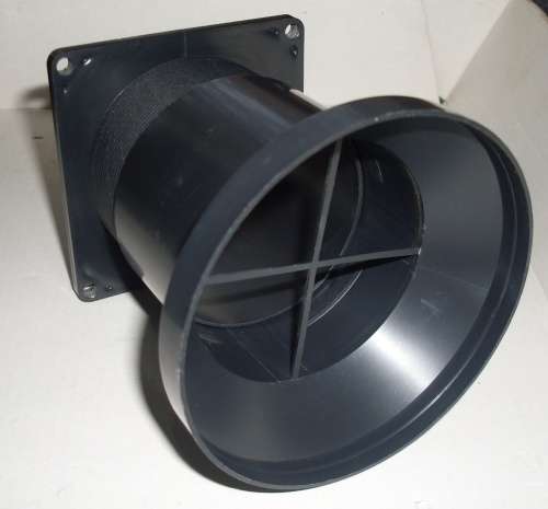 Chassis Airflow Duct 80mm Mount Adjustable