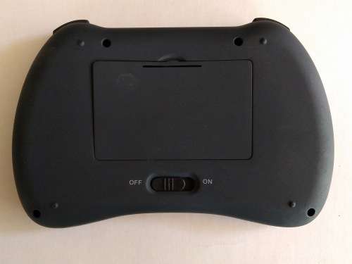 Wireless Media Player Keyboard with Touch Pad Rechargeable Battery