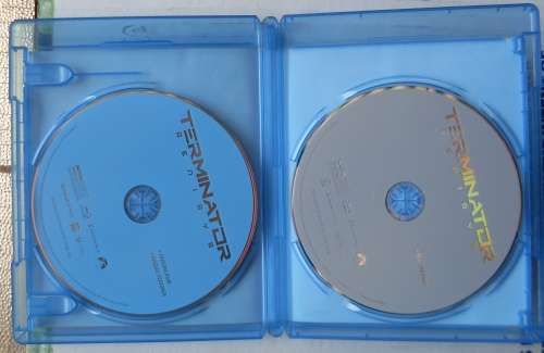 Terminator Genesys DVD and Bluray Region A