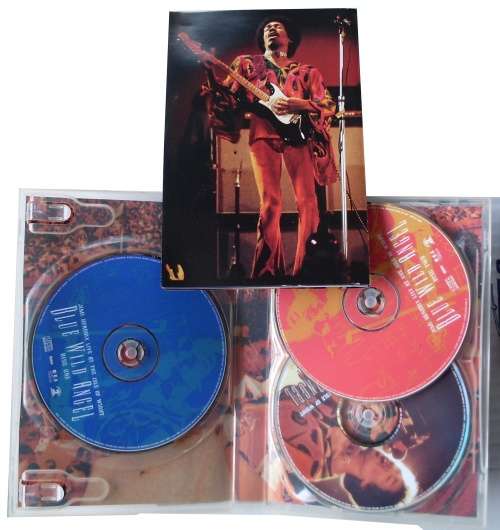 Jimi Hendrix 3-Pack CD and DVD