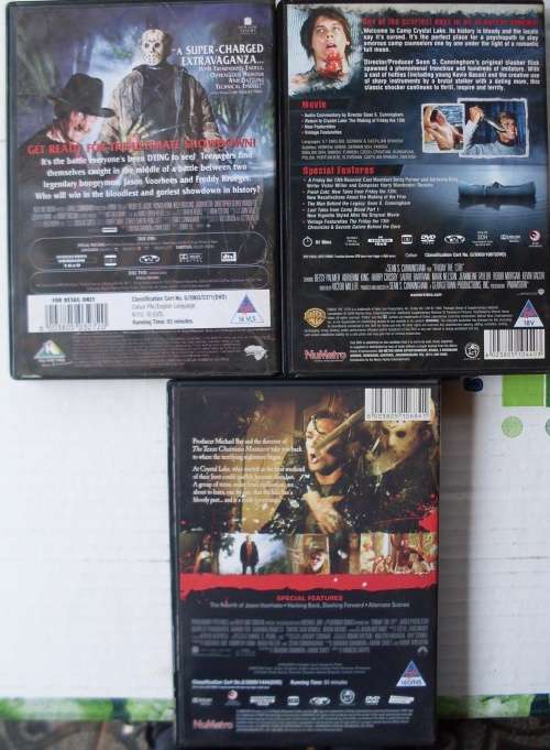 Friday the 13th 3-Movie Collection DVD