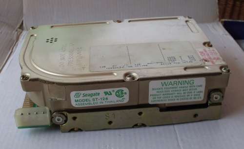 Seagate ST-124 MFM 3.5 inch 21mb Hard Drive NO DETECT (1990)