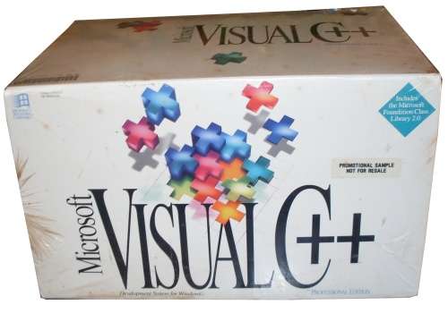Microsoft Visual C Version 1 Professional Full Pack (1993)