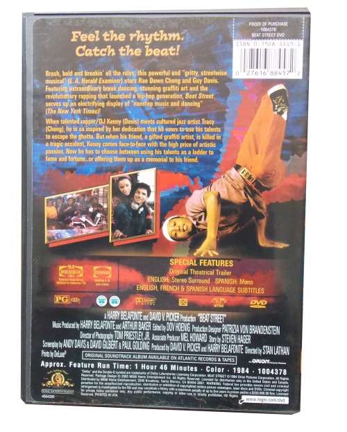 Beat Street DVD Movie REGION 1