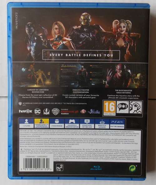 Injustice 2 for PS4