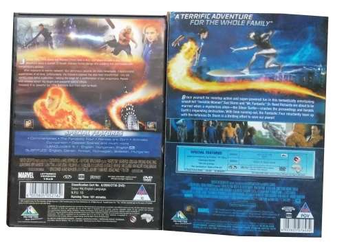 Fantastic 4 Movie Pack Deluxe Edition DVD