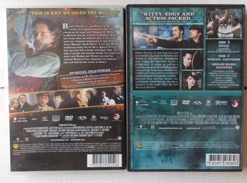 Sherlock Holmes Movie Pack (Robert Downey) DVD