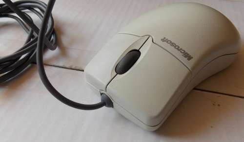 Microsoft PS/2 Intellimouse 1.3A Ball Driven Scroll Button (1997)