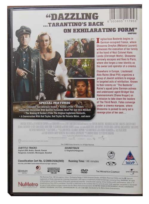 Inglurious Basterds  2-Disc Edition DVD
