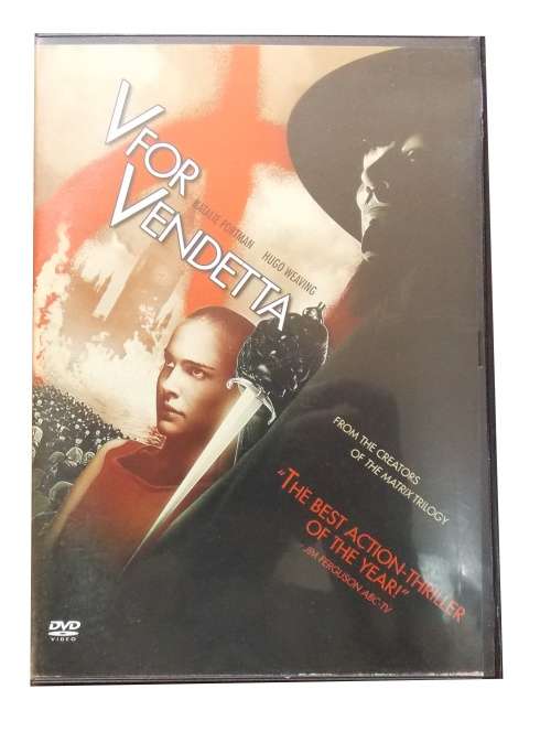 DC Comics V for Vendetta (Hugo Weaving 2006) DVD