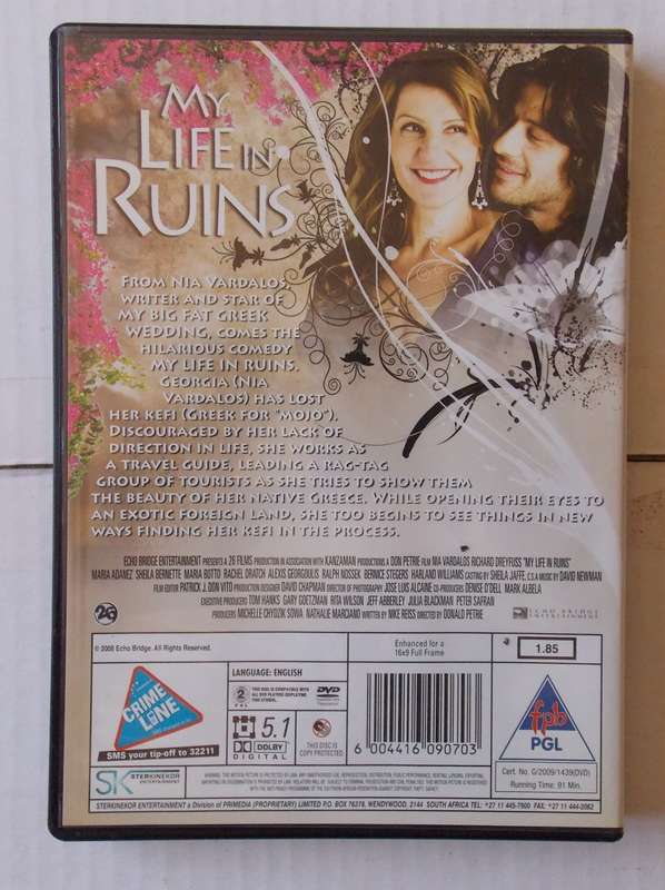 My Life in Ruins (Nia Vardalos 2006) DVD