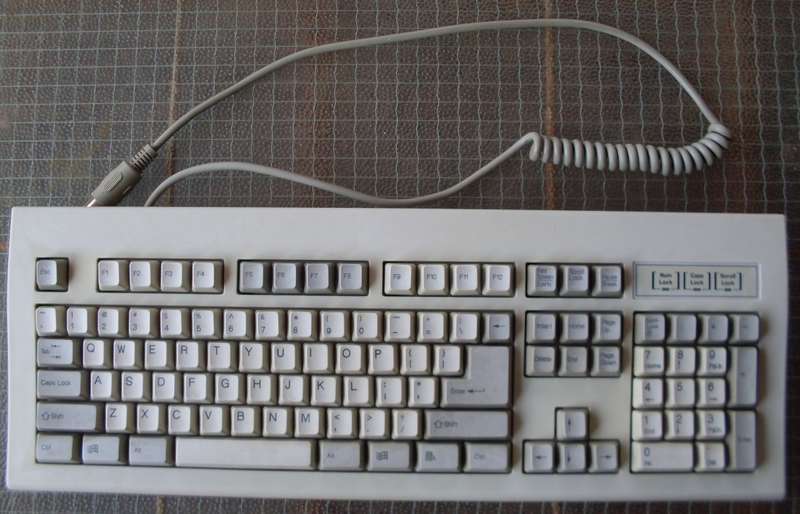 Chicony KB-5911 Membrane AT DIN5 Keyboard (1995)