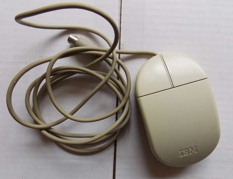 IBM PS/2 Ball Driven Mouse 1993 NOT WORKING