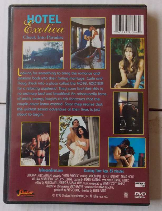 Hotel Exotica Directors Cut (Taylor St Claire 1998) DVD