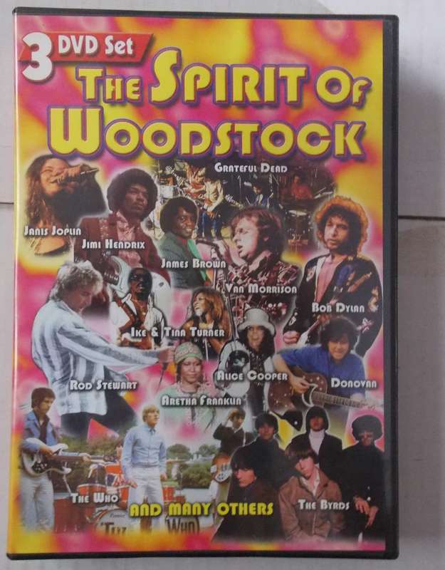 The Spirit of Woodstock 3-Disc Set DVD