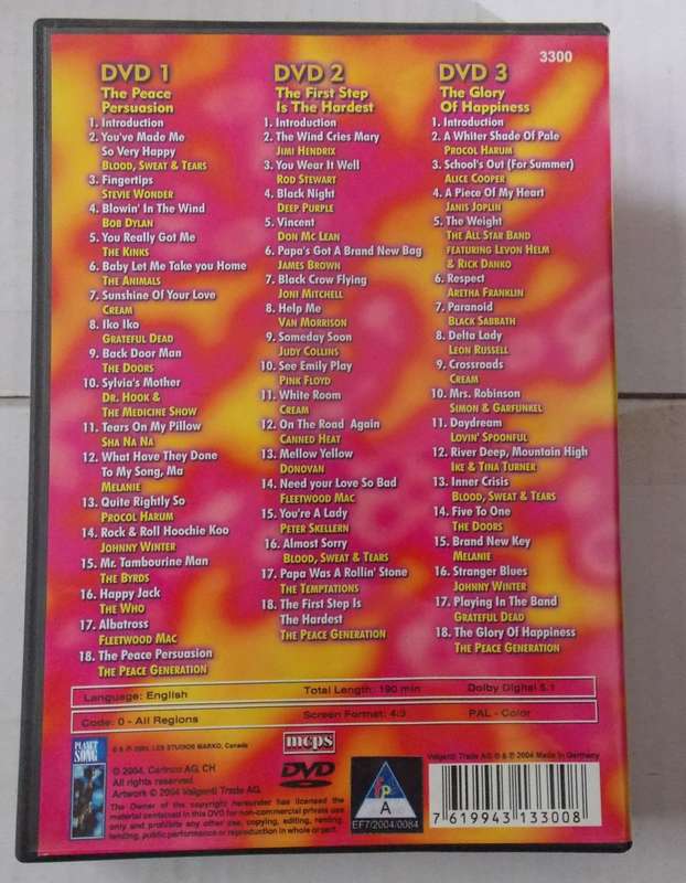 The Spirit of Woodstock 3-Disc Set DVD
