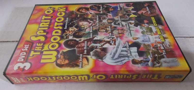 The Spirit of Woodstock 3-Disc Set DVD
