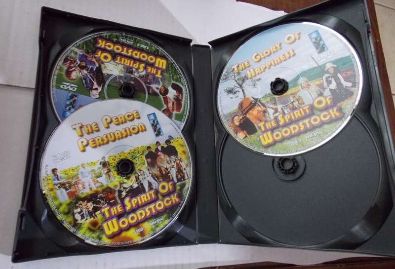 The Spirit of Woodstock 3-Disc Set DVD
