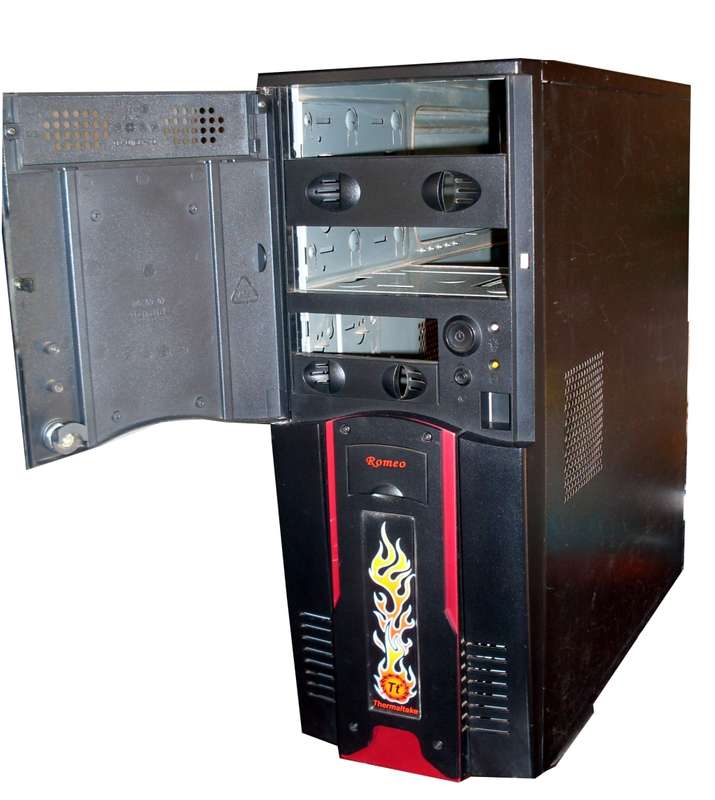 Thermaltake Xaser III Romeo Tower ATX Case Fire LED & Door (2004)