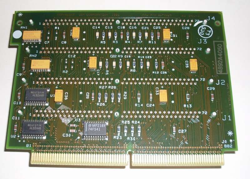 IBM BJF8823 4-Slot Memory Card Riser (1994)