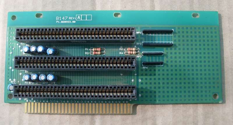ISA 3 Slot Riser Card B147 Rev A Single Sided (1992)