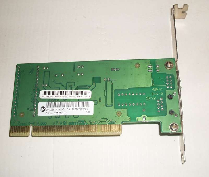 Accton EN1207D-TX WOL PCI Network Card 10/100Mpbs (1999)