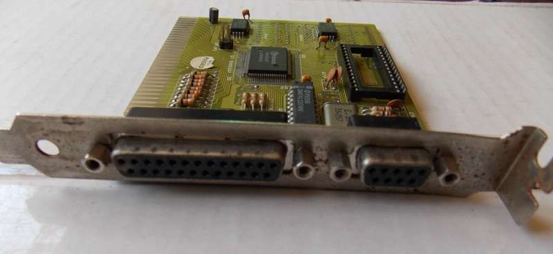 Winbond W86855AF ISA 8-Bit Hercules Video Card 64Kb RAM (1989)