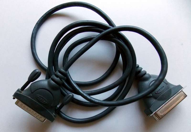 Belkin Centronix LPT Printer Cable Grey 1.2 Meter (2000)