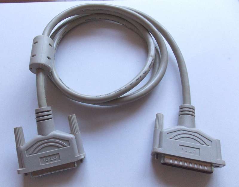 CTC 25-Pin Male to 25-Pin Female Cable 1 Meter