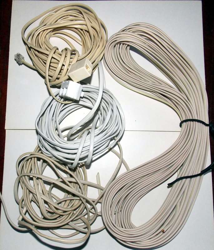 Phone Cables Splitters Bundle