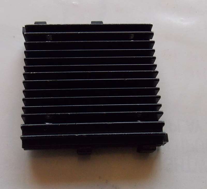Pentium passive heatsink clip on for non ZIF socket boards (1995)