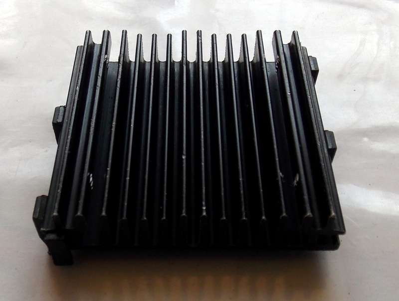 Pentium passive heatsink clip on for non ZIF socket boards (1995)