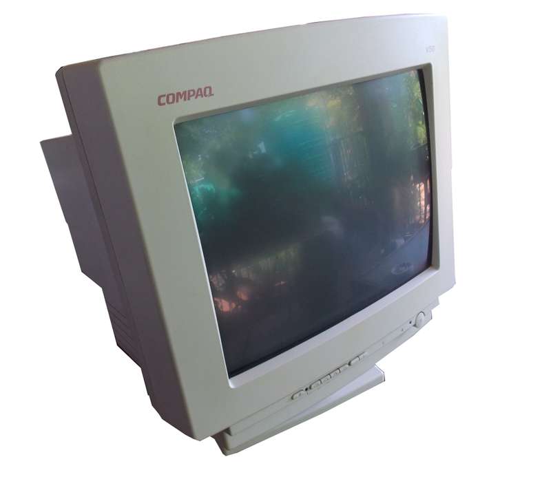 Compaq V50 Model 610 CRT VGA Monitor 15 Inch (1997)