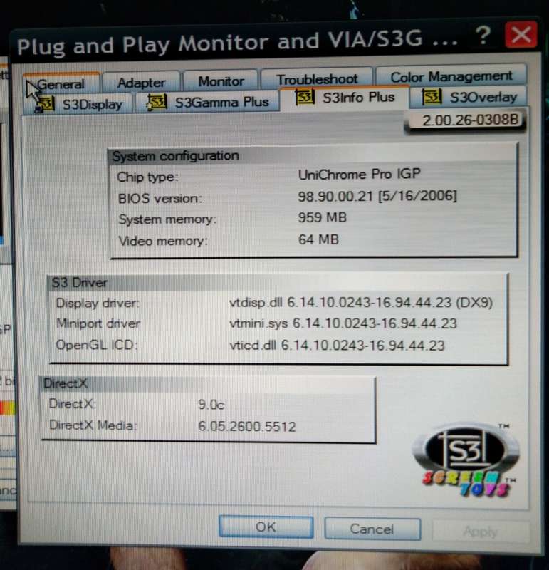 Asus p5vdc-tvm Motherboard AGP DDR1/DDR2 Intel 3Ghz CPU 1GB RAM Socket 775