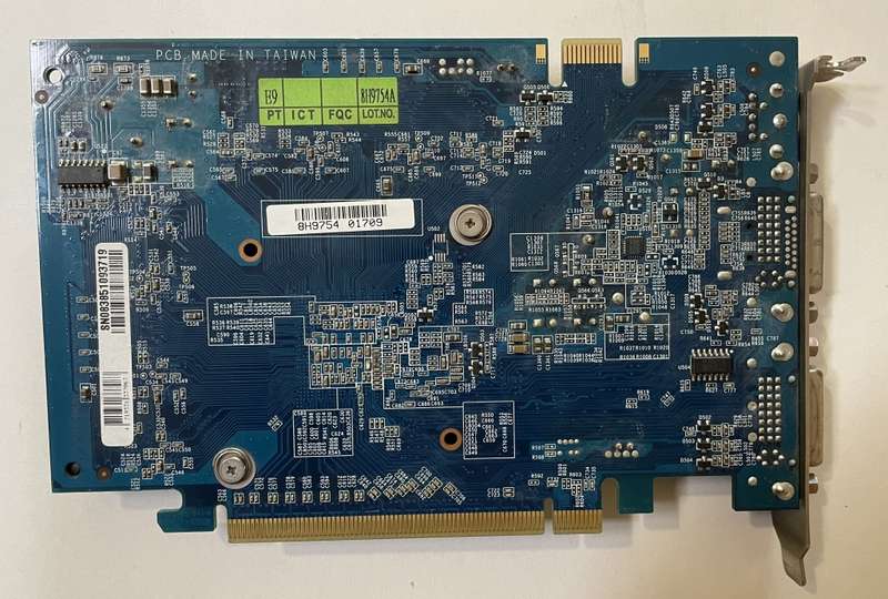 Gigabyte GeForce 9400GT OC 1GB Dual DVI (2008)