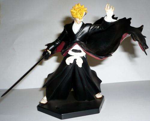 Anime Figurines 12cm x3 & 8cm x1 Total x4 base stand included
