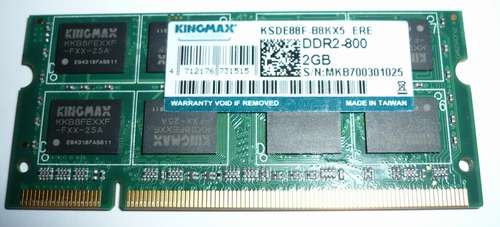 Kingmax DDR-2 800Mhz Mobile 2GB 200-pin SO-DIMM