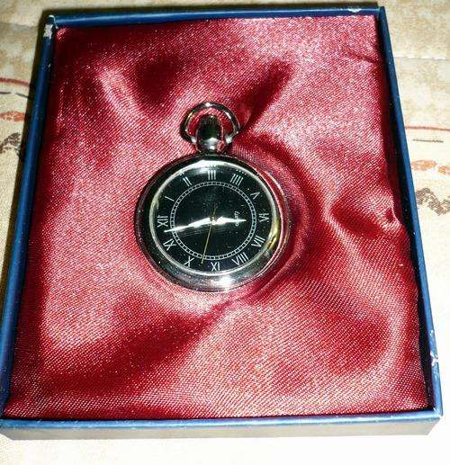 Mens Pocket Watch Quartz Battery Watch - Costume Jewelry