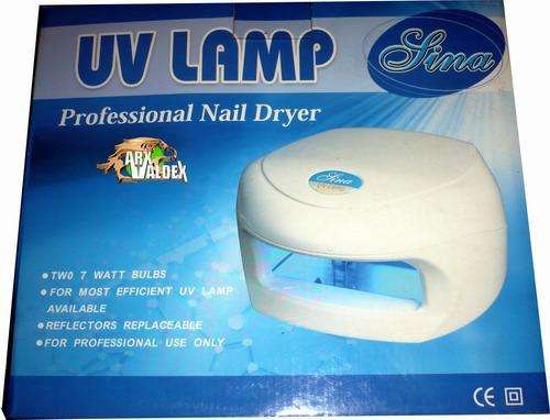 Lina Professional Nail Dryer UV Lamp 2x7w Bulbs